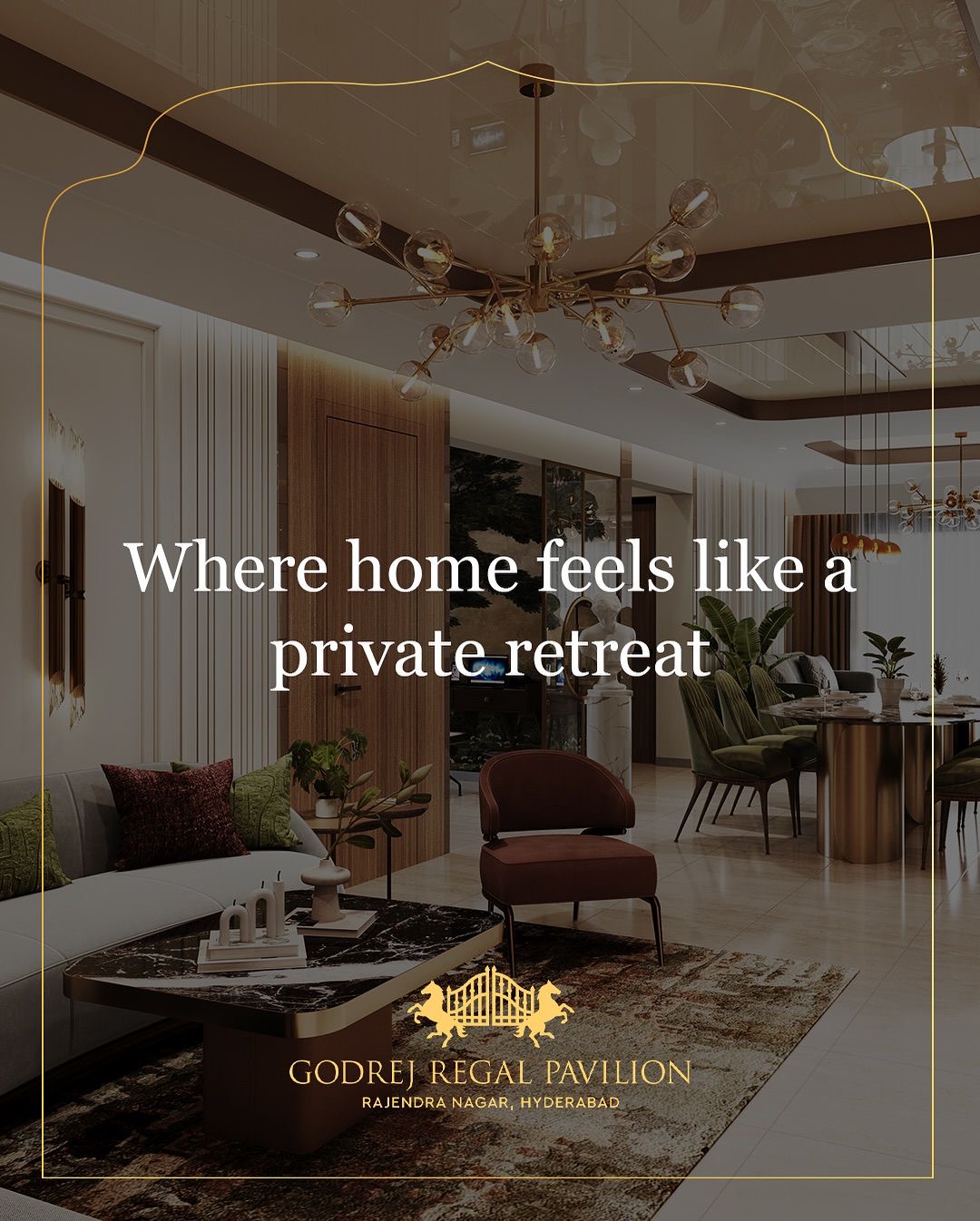 3.5 BHK Luxury Apartments at Godrej Regal Pavilion Tower T8